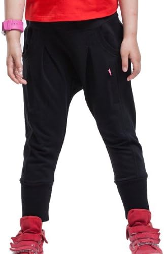 JJLKIDS Girls' Spring Harem Pants (10, Denim Blue)