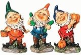 Single, Mini Garden Gnome with Vegetable Statue Figurine 5 inch 41Eq8XbzuxL. SL160 Single, Mini Garden Gnome with Vegetable Statue Figurine 5 inch