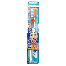 Aquafresh Flex Toothbrush Extreme Clean Tooth & Tongue Medium