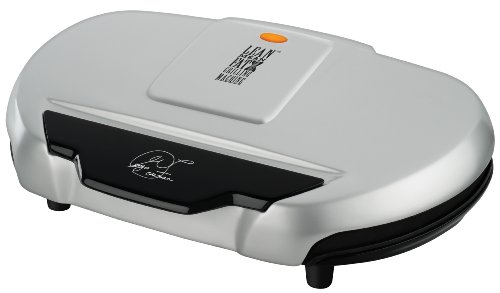 George Foreman GR144 144-Square-Inch Nonstick Family-Size Grill, Silver George Foreman GR144 144-Square-Inch Nonstick Family-Size Grill, Silver