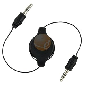 3.5MM JACK CAR AUDIO AUX AUXILIARY CABLE FOR IPOD TOUCH