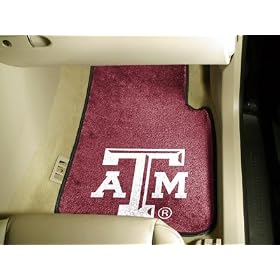 Texas A & M Aggies 2 PIECE CARPET CAR/TRUCK/AUTO FLOOR MATS