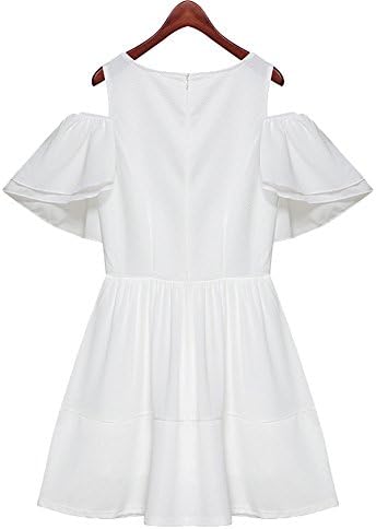 GEORGE BRIDE Elegant Off Shoulder Beaded A-Line Wedding Dress Size 8 White