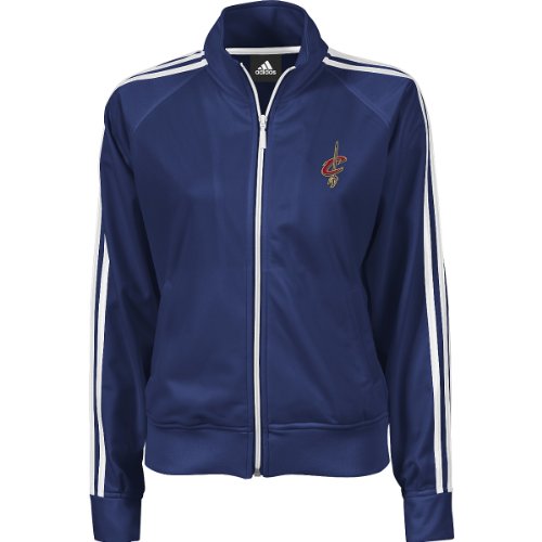 Adidas Cleveland Cavaliers Women's 3-Stripe Track Jacket Medium