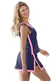 2 piece skirtini swimsuit