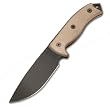 Ontario RAT-5, Tan Canvas Micarta Handle, Cordura Sheath OK8627