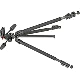 Pro 523Px Carbon Fiber Tripod With Panhead Quick-Release Plate And Chassis Bubble Level