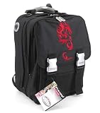 TAKE IT EASY Schulrucksack Schulranzen DRAGON black - 