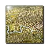 Vintage Houston - 6 Inch Ceramic Tile