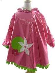 Corky And Company Raincoat Pink Forget Me Not