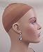 2 Pk Quality WIG CAP Nylon MUST HAVE One Size BEIGE/NUDE