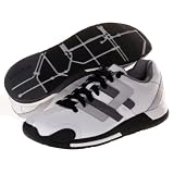 K-SWISS Kirov Mesh Mens Shoes Sneakers White Leather Black Mesh Grey Casual Running
