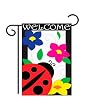 Spring Ladybug Garden Flag Indoor/outdoor 13.5" X 18"