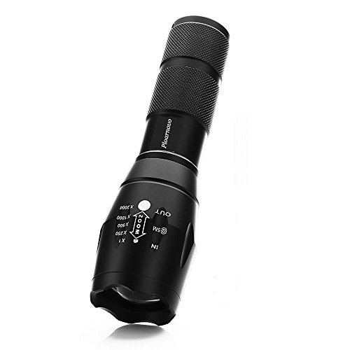 Tactical flashlight taser charger, brightest led tactical flashlight uk