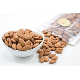 Raw Organic Almonds (1 Pound Bulk)