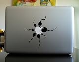 Apple Macbook Vinyl Decal Sticker - Sperm Race