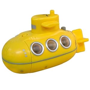Floating Radio Submarine - Yellow
