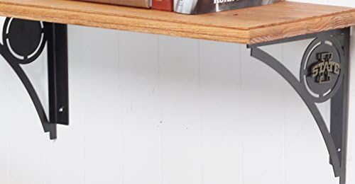 Henson Metal Works Iowa State Collegiate Logo Decorative Shelf Bracket