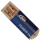 TEAM FusionDrive USBメモリ 1GB Blue ReadyBoost対応 読込:11~23MB/s 書込:3~19MB/s TG001GF102Lの画像