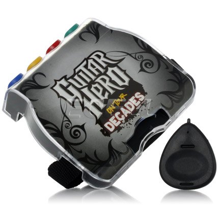 Ecell - Guitar Hero Kit On Tour Decades Game Grip For Ds Lite Picture