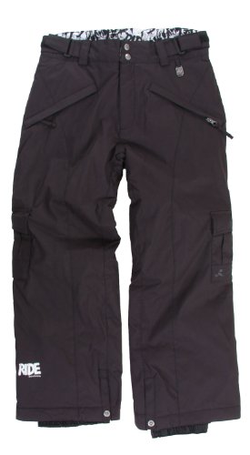 Ride Snowboards Kid's Charger Youth Snowboard Pants - Black M