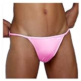 Groovin' Pink String Bikini Brief