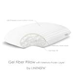 LinenSpa� Gel Fiber Pillow with Memor...