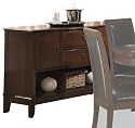 Furniture online: Homelegance Avalon Dining Room Sideboard, Brown Cherry