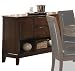 Homelegance Avalon Dining Room Sideboard, Brown Cherry