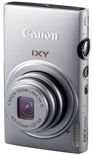 Canon デジタルカメラ IXY 220F シルバー 光学5倍ズーム 広角24mm IXY220F(SL)
