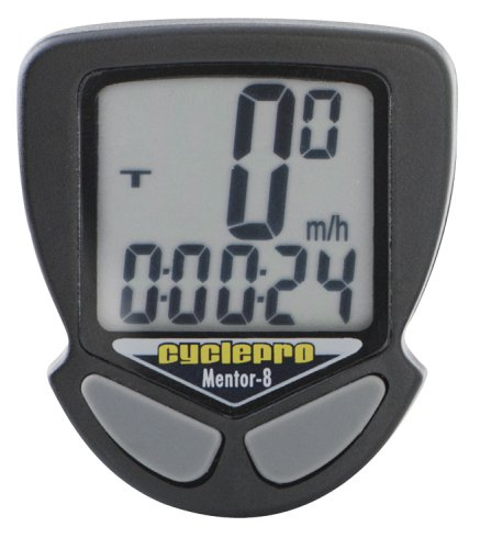 Cyclepro Mentor-8 Cyclometer Computer Speedometer