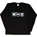 Mens Long-Sleeve T-Shirt : LIFE KEEP IT SIMPLE EAT SLEEP SKATEBOARD