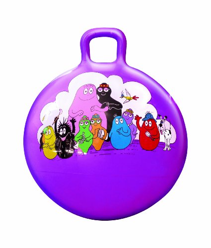 D'Arpèje - Barbapapa - OBAR37 - Jeu de Plein Air - Ballon Sauteur - 1 Poignée - 60 cm