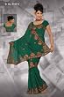 Amrita Rama Georgette Designer Party Wear Sari saree