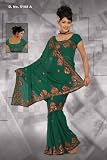 Amrita Rama Georgette Designer Party Wear Sari saree