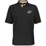 Purdue Boilermakers Black Classic Polo