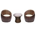 Wicker Cafe Conversation Collection