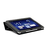 Faltcover aus Kunstleder (schwarz) für Medion Lifetab P 9514
