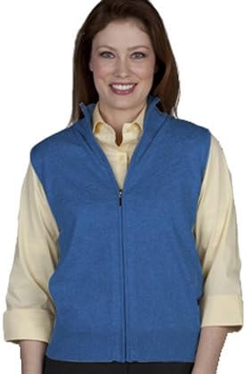 Ed Garments Women's Full Zip Cardigan Vest