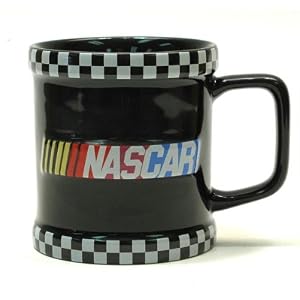 Black NASCAR Mug  