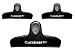 Cuisinart 3 Piece Bag Clip Set Assorted Sizes, Black