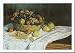 Natura Morta Con Uva by Claude Monet Fine Art Print / Poster 12.00 x 9.50 in.