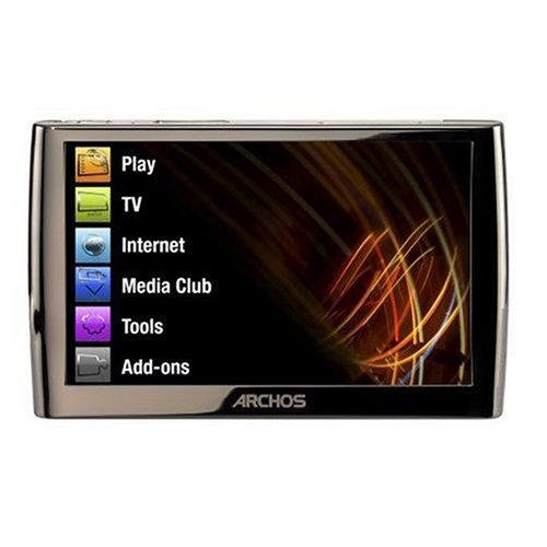 Archos 5 250GB Internet Media Tablet WiFi  5,High Resolution Touch Screen 800x480 pixels,convenient leg stand.