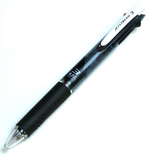 ジェットストリーム　3色ボールペン　0.7mm【ブラック】 SXE3-400-07.24