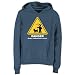 Sweatshirt Woman Steel " Danger : Angry Chihuahuas Owner " Dog