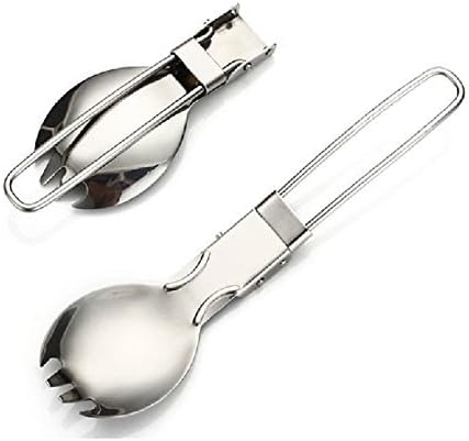 Stay Fit Cool Gear Lunch to Go Set with Stainless Steel Foldable Spork