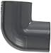 Spears 806 Series PVC Pipe Fitting, 90 Degree Elbow, Schedule 80, 1-1/4
