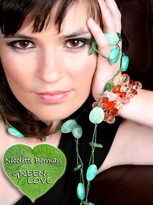 Candygem Simulated Handcarved Yellow Jade Flower and Beads Adjustable Rope Necklace From Nicolette Berman's Love of Nature Collection.