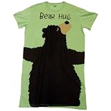 Bear Hug Black Bear Nightshirt Lazy One Apparel