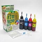 【ZHP178X4MP】HP用【HP178/HP920対応】詰替えインク（４色セット器具付き）！